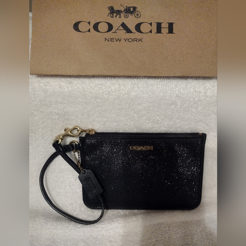 Coach Sparkle ✨ Wristlet